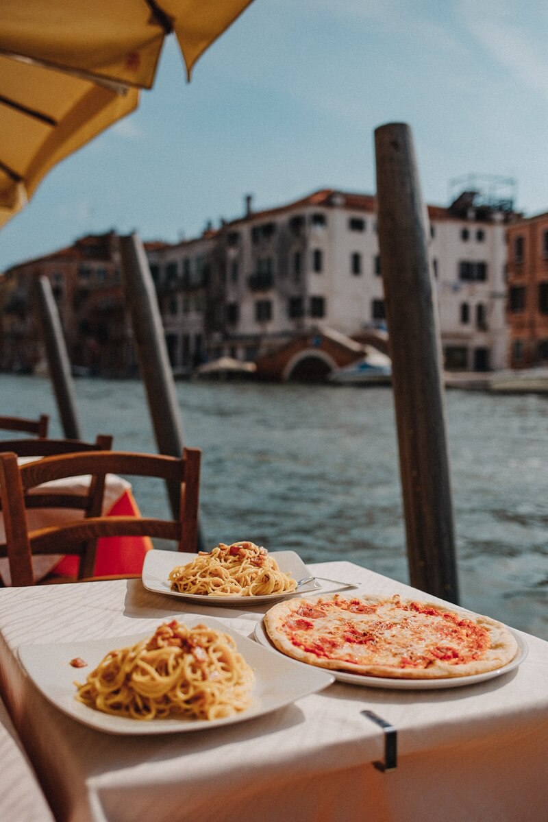 Un ristorante a Venezia. 