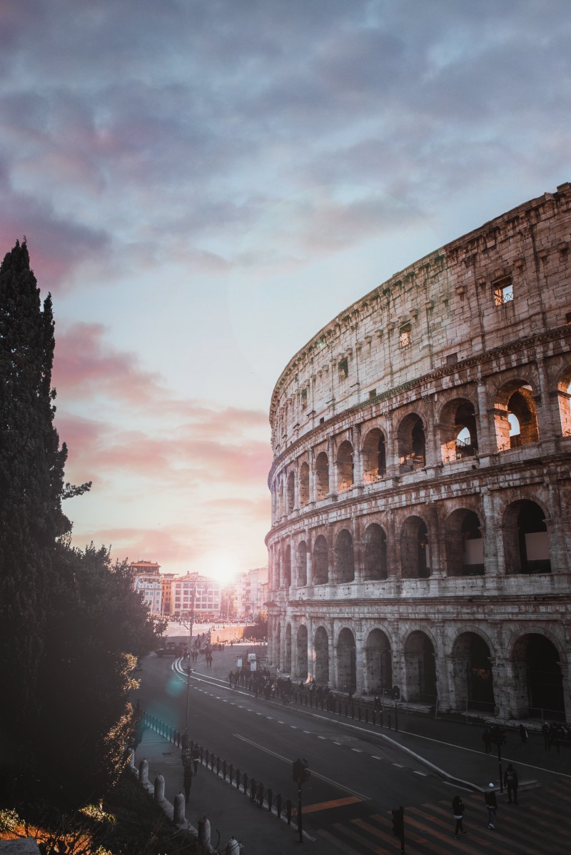 Roma e il Colosseo